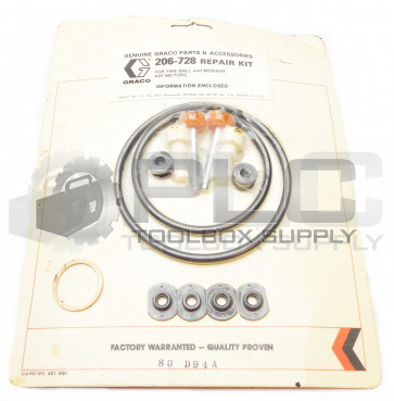 NEW SEALED GRACO 206-728 REPAIR KIT