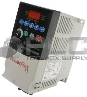 ALLEN BRADLEY 22A-D2P3N104 DRIVE 1HP .75KW 3PH SERIES A