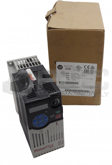 NEW ALLEN BRADLEY 25B-D4P0N104 /A POWERFLEX 525 DRIVE *UPS RED AVAILABLE*