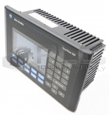 ALLEN BRADLEY 2711-K5A8 SER F PANELVIEW TOUCH PANEL 100-240V 0.25-0.15A 50/60HZ 