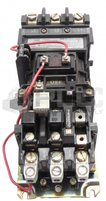 ALLEN BRADLEY 509-C0D /SER A STARTER NON REVERSE W/ 110/115-120V CC236 COIL