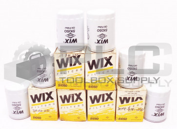 LOT OF 6 NEW WIX 51050 OIL FILTERS