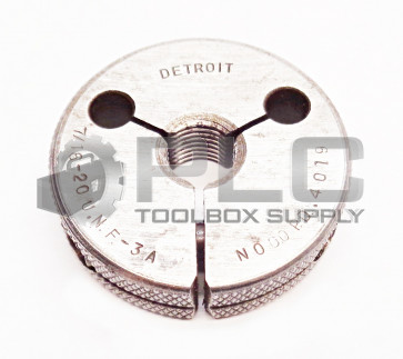 DETROIT 7/16-20UNF-3A THREAD RING GAGE NOGO PD.4019