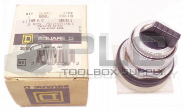 NEW SQUARE D 9001-KS11B SELECTOR SWITCH SER. K, 9001KS11B