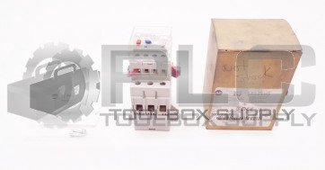 NEW ALLEN BRADLEY 592-EEFC SER/C MANUAL/AUTO/MANUAL RESET 3 PHASE OVERLOAD RELAY
