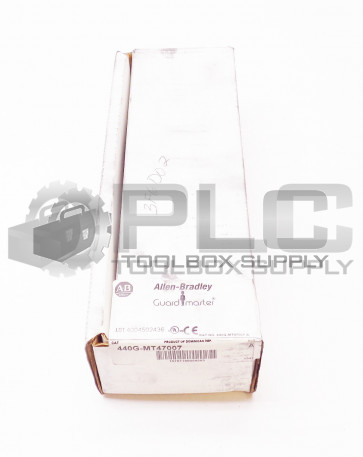 NEW SEALED ALLEN BRADLEY 440G-MT47007 SER A GUARD MASTER LOCKING SWITCH