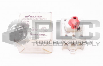KATKO KU325N MOTOR DISCONNECT SWITCH 25A/600V 3 POLE MANUAL MOTOR CONTROLLER
