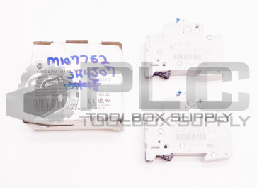 NEW ALLEN BRADLEY 1492-SPM1B130 SER D SUPPLEMENTARY PROTECTOR 13A (QTY 2)