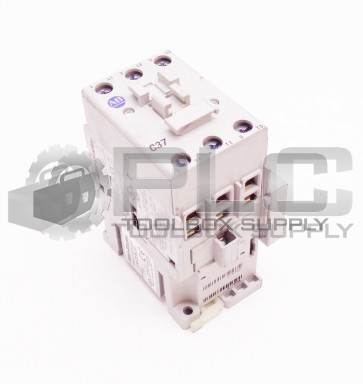 NEW ALLEN BRADLEY 100-C37E*00 CONTACTOR 24V DC E100-C37EJ10 SER C 100-S SER B  