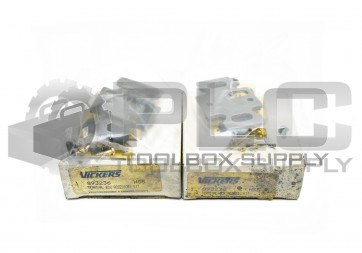 LOT OF 2 NEW VICKERS 893236 HS5 TERMINAL BLOCK ACCESSORY KIT