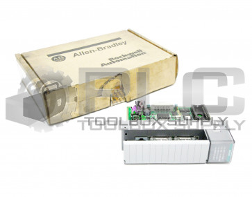 NEW ALLEN BRADLEY 1746-BAS SER /C REV A ,FRN 9, SLC 500 BASIC MODULE 2 PORT