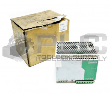 NEW PHOENIX CONTACT QUINT-PS-3X400-500AC/24DC/20 POWER SUPPLY 24VDC 20A