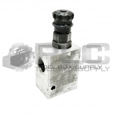 SUN HYDRAULICS IAL MANIFOLD WITH GAUGE PORT w/ NCFCHCN ADJUSTABLE NEEDLE VALVE