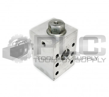 NEW SUN HYDRAULICS ZNY MANIFOLD w/ CKIEVCV CHECK VALVE