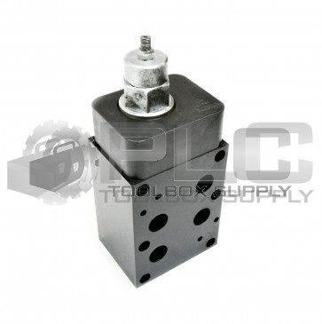 NEW SUN HYDRAULICS HBA/S MANIFOLD w/ PPJBLAN REDUCING/RELIEFING VALVE