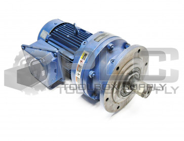 NEW SUMITOMO DRIVE CNVM1-6120YC-51 INLINE GEAR MOTOR 1 HP 51:1 RATIO 3Ph