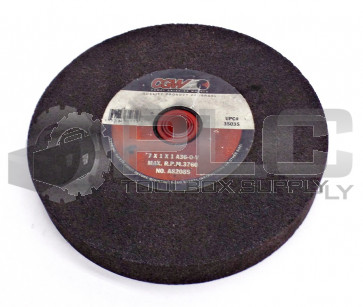 NEW CGW ABRASIVES 35035 BENCH WHEEL 7X1X1 A36-0-V 