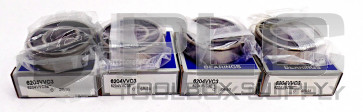 LOT OF 4 NEW NSK 6204VVC3 BALL BEARING 20MM ID 47MM OD 14MM WIDTH