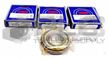 LOT OF 3 NEW NSK 6208ZZC3 SINGLE ROW DEEP GROOVE BALL BEARING