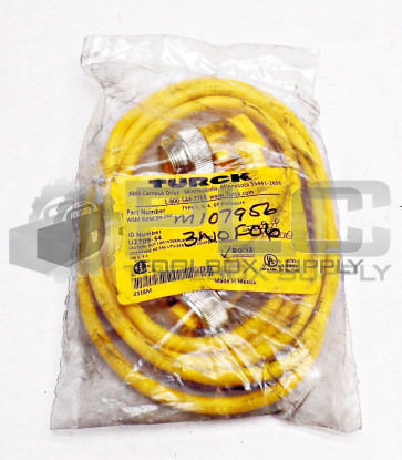 NEW TURCK WSM RKM 30-2M MINIFAST MOLDED CORDSET U2709-34 WSMRKM302M