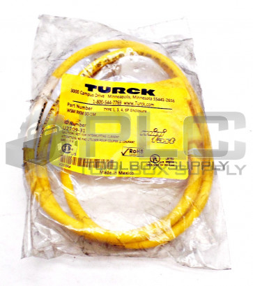 NEW TURCK WSM RKM 30-1M MINIFAST MOLDED CORDSET U2709-31 WSMRKM301M