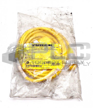 NEW TURCK WSM RKM 30-3M MINIFAST MOLDED CORDSET U2709-33 WSMRKM303M