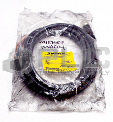 NEW TURCK CKBM 12-11-4 MULTIFAS CORDSET U4702-59 CKBM12114 STANDARD 8 A MAX