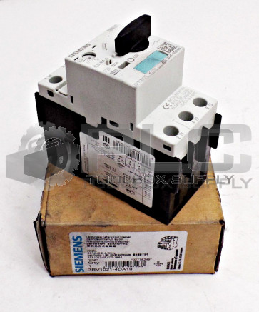 NEW SIEMENS 3RV1021-4DA10 CIRCUIT BREAKER 3RV10214DA10 20-25AMP CLASS 10