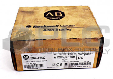 NEW SEALED ALLEN BRADLEY 1769-OB32 /A I/O MODULE COMPACTLOGIX 1769OB32 SER.A