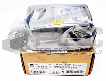 NEW ALLEN BRADLEY 1769-OB32 SER A 32 PT OUTPUT MODULE 24VDC 