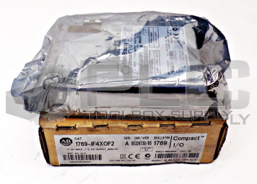NEW ALLEN BRADLEY 1769-IF4XOF2 SER A 4 CH INPUT/2 CH OUTPUT COMPACT ANALOG