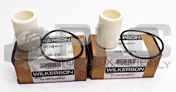 LOT OF 2 NEW WILKERSON FRP-95-236 FILTER ELEMENT KIT FRP95236