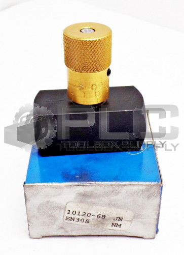 NEW DELTROL CORP EN30S HYDRAULIC VALVE 1/2" FEMALE 5000PSI MAX 10120-68