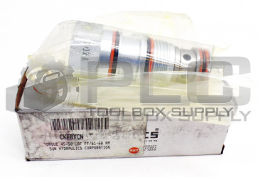 NEW SUN HYDRAULICS CKEB-XCN VALVE CHECK HYDRAULIC FREE FLOW CKEBXCN