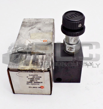 NEW SUN HYDRAULICS FDBA-KAN GAI/S FLOW CONTROL VALVE FDBAKANGAIS