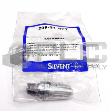 NEW SILVENT 209-S1 AIR NOZZLE HOLE TYPE SLOTTED MATERIAL 209S1