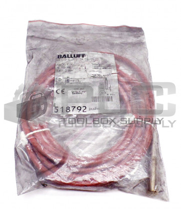 NEW BALLUFF BES 516-325-SA19-05 INDUCTIVE SENSOR BES516325SA1905 BES02HW CABLE