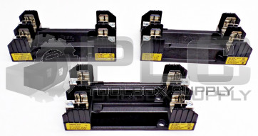 LOT OF 3 NEW BUSS R60030-2CR FUSE HOLDER R600302CR CLASS-R 30AMP 2POLE 600V