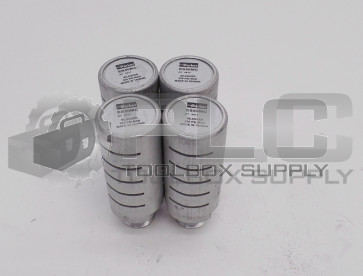 LOT OF 4 NEW PARKER ES50MC EXHAUST SILENCER ALUMINUM 1/2"