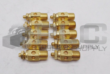 LOT OF 10 NEW ARROW ASP-2SC BRASS SPEED CONTROL MUFFLER 1/4" NPT ASP2SC