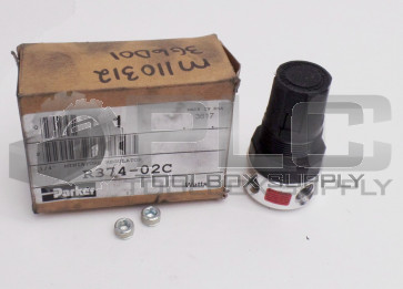 NEW PARKER R374-02C REGULATOR PNEUMATIC 1/4"NPT 0-125PSI R37402C