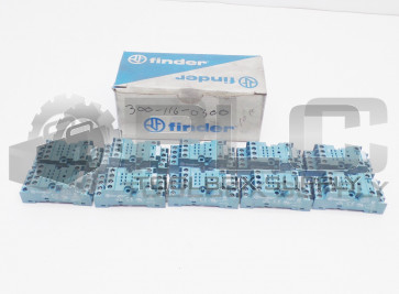BOX OF 10 NEW FINDER 94.74 RELAY SOCKET 10AMP 250VAC 14PIN 9474