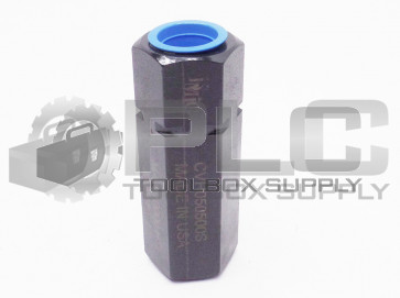 NEW DMIC CVH050500S CHECK VALVE MAX 10,000PSI 11/16" 23-281007 