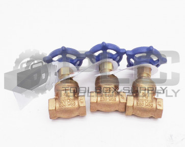 LOT OF 3 NEW LEGEND VALVE 125WSP 200WOG 3/8"