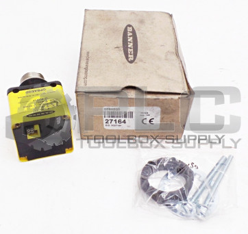 NEW BANNER OPBAEQD OMNI-BEAM POWER BLOCK INPUT 105-130VAC 27164
