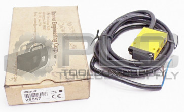 NEW BANNER SM2A312FP MINI-BEAM PLASTIC FIBER OPTIC 26057
