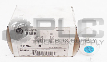 NEW ALLEN BRADLEY 855E-LL24B LED REPLACEMENT LAMP BLUE 855ELL24B