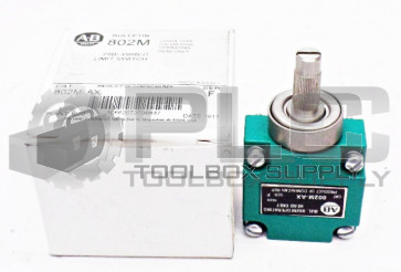 NEW ALLEN BRADLEY 802M-AX /F LIMIT SWITCH OPERATOR HEAD ONLY SER.F 802MAX