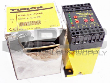 NEW TURCK MS96-12R REMOTE AMPLIFIER MS9612R