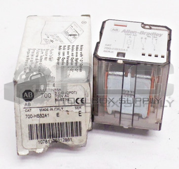 NEW ALLEN BRADLEY 700-HB32A1 /E RELAY GENERAL PURPOSE SER.E 700HB32A1